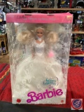 Wedding fantasy Barbie 1989 packaging is a little rough