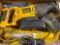 Dewalt Variable Speed Reciprocating Saw Model No. DW938, Battery, Charger and Bayce Shop Light