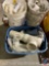 Assorted Pieces of PVC Pipe and Connectors Including 4'' Sewer and Drain Fittings, NDS Sewer and
