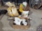 Gutter Elbows, White Gutter Spikes, Bolt Cutters, Chicken Waterer, Wood Stakes, Weed Feed, Lawn