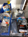 Small Chain and Hooks, Oil Filter, Wheel Bearing Protectors, Hitch Pin and Clip and More