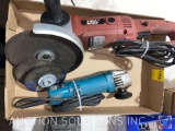 Tool Shop 7'' Angle Grinder and Makita 4'' Disc Grinder Model No. 9501B