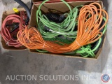 (2) Sets of Jumper Cables and (4) Heavy Duty Extension Cords