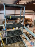 Five Tier Rubbermaid Shelving Approx. 6 Ft. Tall