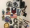 Military Patches, Avon Bottles (51 Studebaker & 1876 Centennial Express), Earpiecs for Walkie