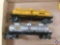 Replica Lionel 36513 Scout Oil Company Three Dome Tank Car and Lionel 6415 Sunoco Three Dome Tank