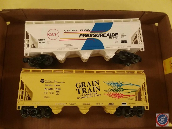 Lionel 6-17156 O Scale ACF Center Flow Pressureaide Three Bay Hopper Marked SHPX 42788 and MTL