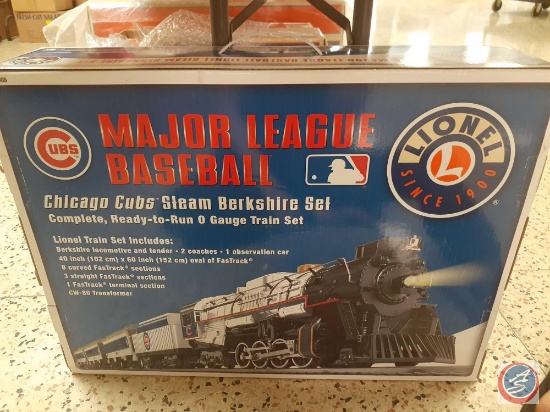 Lionel Major League Baseball Chicago Cubs Steam Berkshire Set