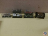 Small Collector Cars in Cases Including 1953 Chevrolet Good Humor Truck