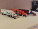 Brink Hess Bank Semi, Lionel Trains Bank Semi, and Other Semi