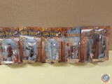 Harry Potter Figurines Including Seeker Harry, Invisibility Cloak Harry, Gryffindor Harry, Quidditch