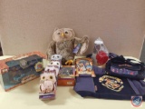 Harry Potter Messaging Owls, Bags, Cups, The Whomping Willow World of Hogwarts Playset, and Card