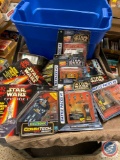 Variety of Star Wars Figurines and Electric CommTech Readers