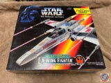 Star Wars The Power of the Force Electronic X-Wing Fighter Model