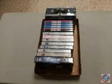 Assorted Star Trek VHS Tapes, Planet of the Apes DVD's Jurassic World Limited Edition Collectible