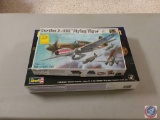 Vintage Revell HH-53-C Super Jolly Green Giant 1/48 Scale Model and Vintage Revell Curtiss P-40E