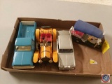 (4) Die Cast Cars Various Sizes and Makes