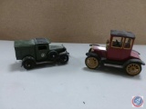 Yorkshire Ford Model A Utilitiy Truck 1931 1/25 , Schuco Ford 1227 Coupe T 1917 Made In Western