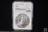 2012 Eagle Silver Dollar NGC graded MS69