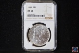 1886 S $1 NGC MS63