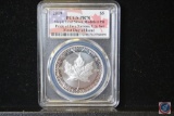 2019 $5 Canadian PCGS PR70 Maple Leaf Modified PR Pride of Two Nations part of US set First Day of