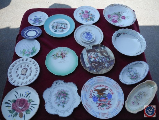 misc designer plates and bowls