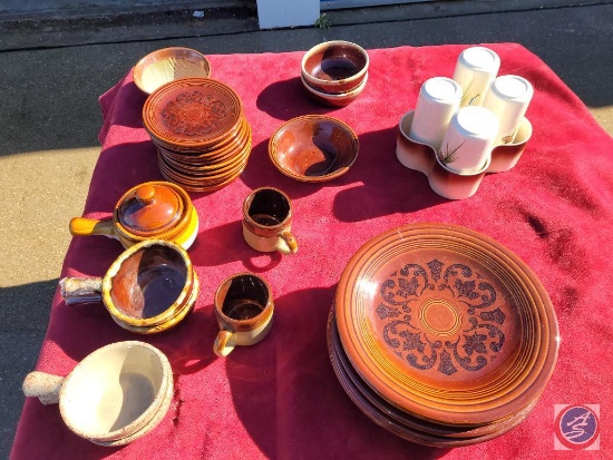 Stone Ware Plates and Cups