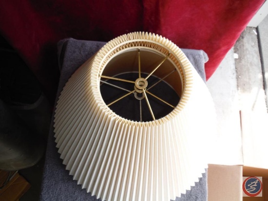 Pair of Pleated Lamp Shades