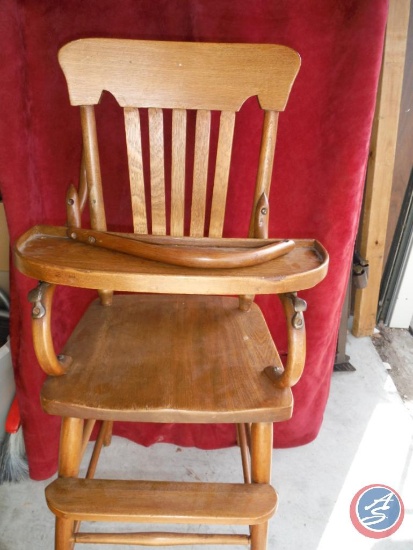 Vintage High Chair [ all pieces are here ]