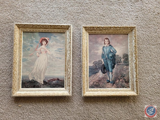 Picture of Boy and Girl and Sargent of Arms and Crayon