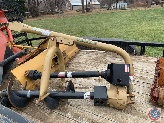 Land Pride 3 Point PTO Auger with 12 inch and 24 inch Auger Bits