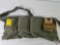 Military issue ammo pouch with 120 rounds of 556 tracer rounds in stripper clips