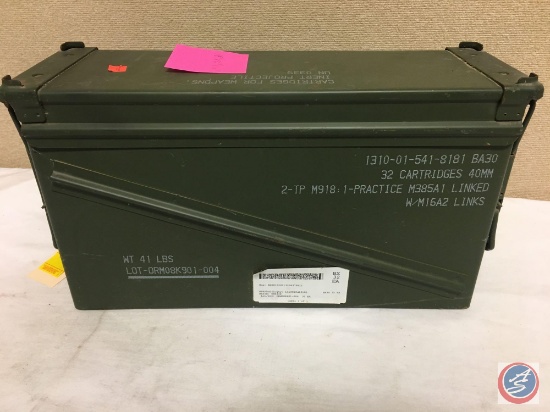 Ammo Can (marked 40mm) 18" x 6" x 10"