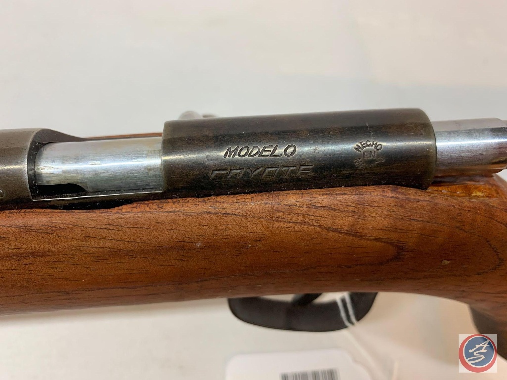 Mendoza Model Coyote 22 LR Rifle Single Shot Target Rifle, Mexican made  single shot bolt action | Guns & Military Artifacts Firearms | Online  Auctions | Proxibid