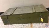 Vintage Military Wood Gun Box 58