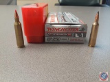 55 Gr. Winchester Varmint X 22-250 Rem Ammo (20 Rounds) and Winchester 22-250 Rem Ammo (20 Rounds)
