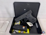 Glock Model 36 45 ACP Pistol Semi Auto Pistol as new in factory case and 2 magazines Ser # DBY753 US