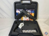 Sig Sauer model 1911 45 ACP Pistol Semi auto pistol with 2 magazines in factory hard case