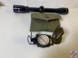 Tasco Scope and US Issue Compass