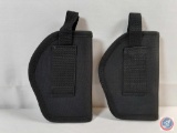 Two nylon holsters