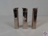 Three Butane Lighters with Knife Blade