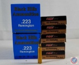 68 Gr. HP Black Hills .223 Remington Ammo (100 Rounds) and 55 Gr. FMJ-BT PMC 223 Remington Ammo (100