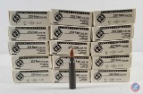 {{15X$BID}} 55 Gr. FMJ Hunting Cartridges .223 Remington Ammo (300 Rounds) ...