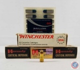 115 Gr. FMJ Winchester 9mm Luger Ammo (50 Rounds), 115 Gr. FTX Hornady Critical Defense 9mm Luger