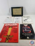 Daggers of WWII Germany Magazine, SS Headgear A Collecot's Guide by Kit Wilson, AR/15 Full Auto
