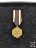 1939 Nazi Germany Medal with Swastika Marked Fu Kriegs Verdien 1939