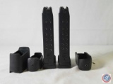 2 Glock .40 Cal 15 Rd. Magazines With Extenders