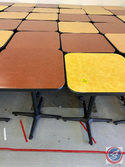 (10) Square Dining Tables Measuring 24'' X 24'' X 30''{{10X$BID}}