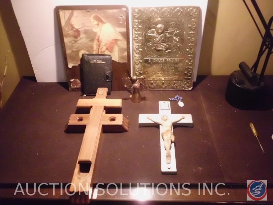 Sick Call Crucifix, Wall Hanging Crucifix, Angel Figurine, Religious Plaques and More
