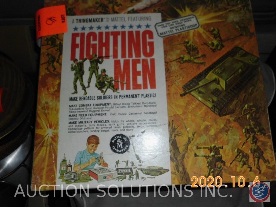 Vintage 1965 Mattel Fighting Men Molding Kit